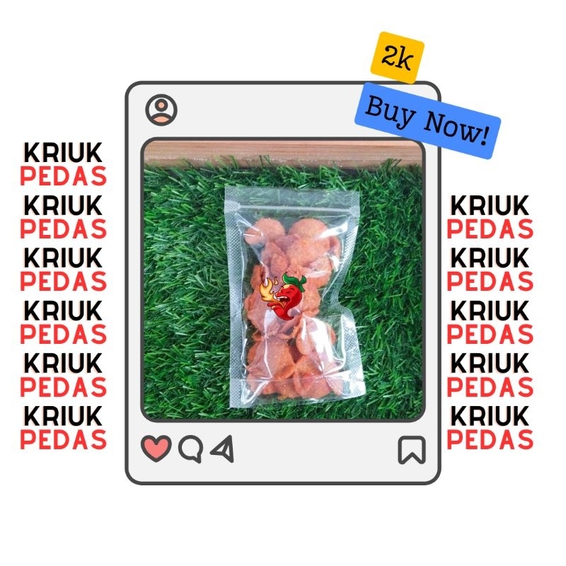 

kerupuk basreng pedas
