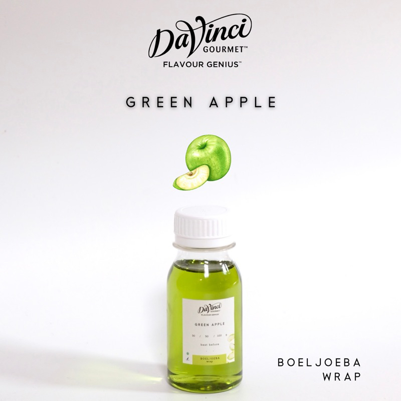 

Davinci Green Apple Syrup Repack [30, 50, 100] g