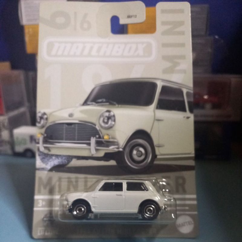 Matchbox 1964 Austin Mini Cooper Putih