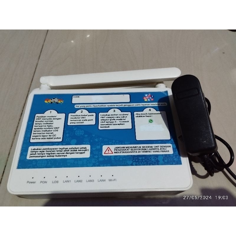 MODEM ONT XPON GS3101, EPON, XPON