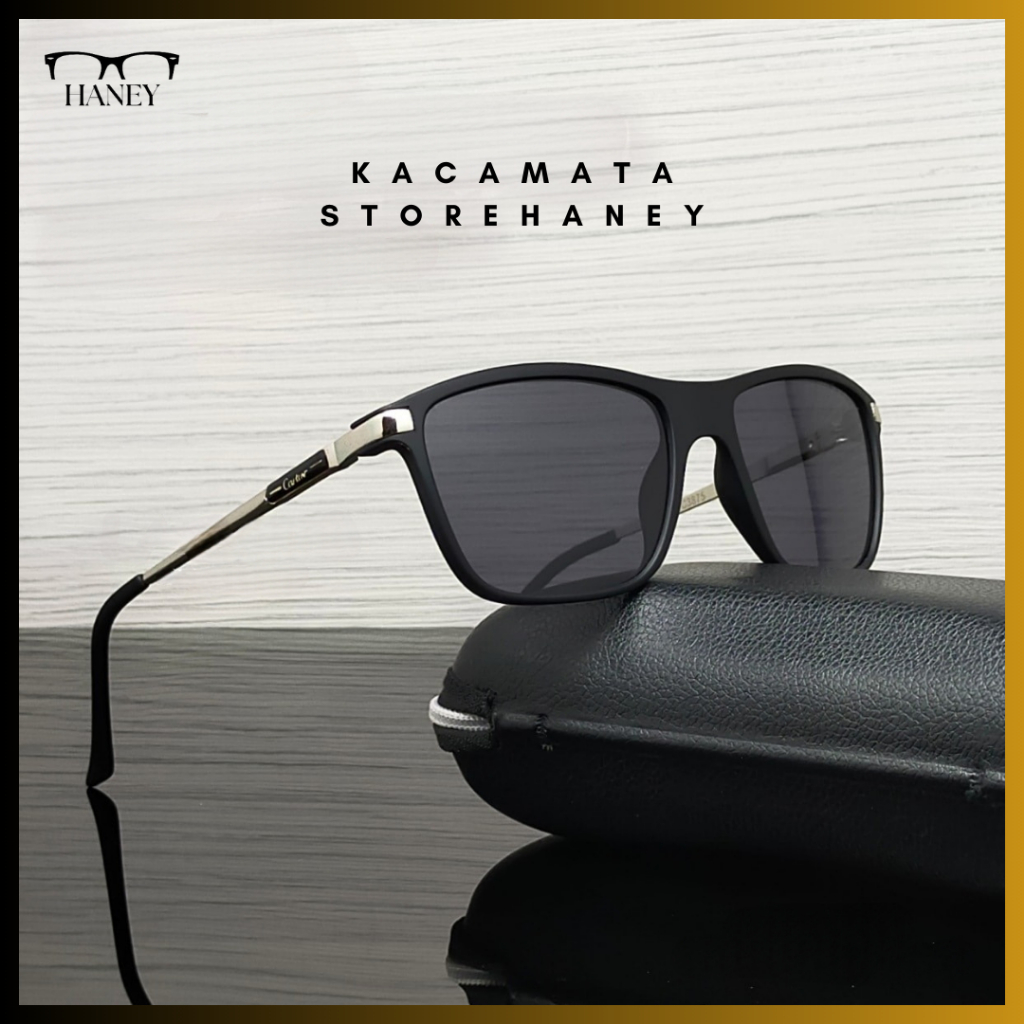 KACAMATA GAYA KEREN MERK CARTIER 3875 ELEGAN POLARIZED TITANIUM ANTI SILAU SAAT BERKENDARA KUAT DAN 