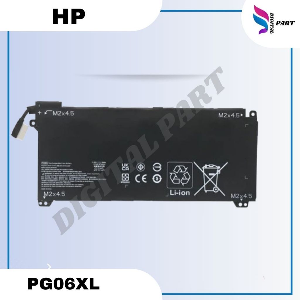 Baterai Laptop HP Omen 15-dh1020TX 15-dh0180TX 15-dh0105TX 15-dh0000NK PG06XL