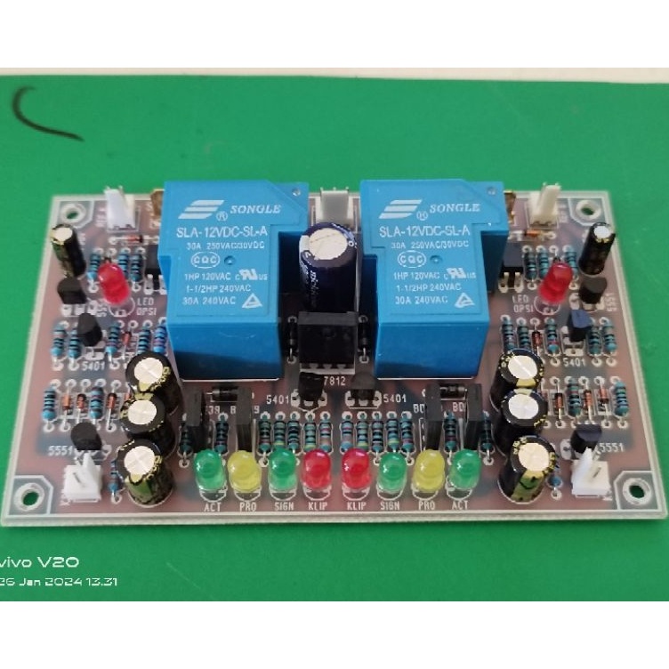 kit speaker protektor anti konslet setereo full fitur DCP OCP  led indicator protector ocp k P5L7