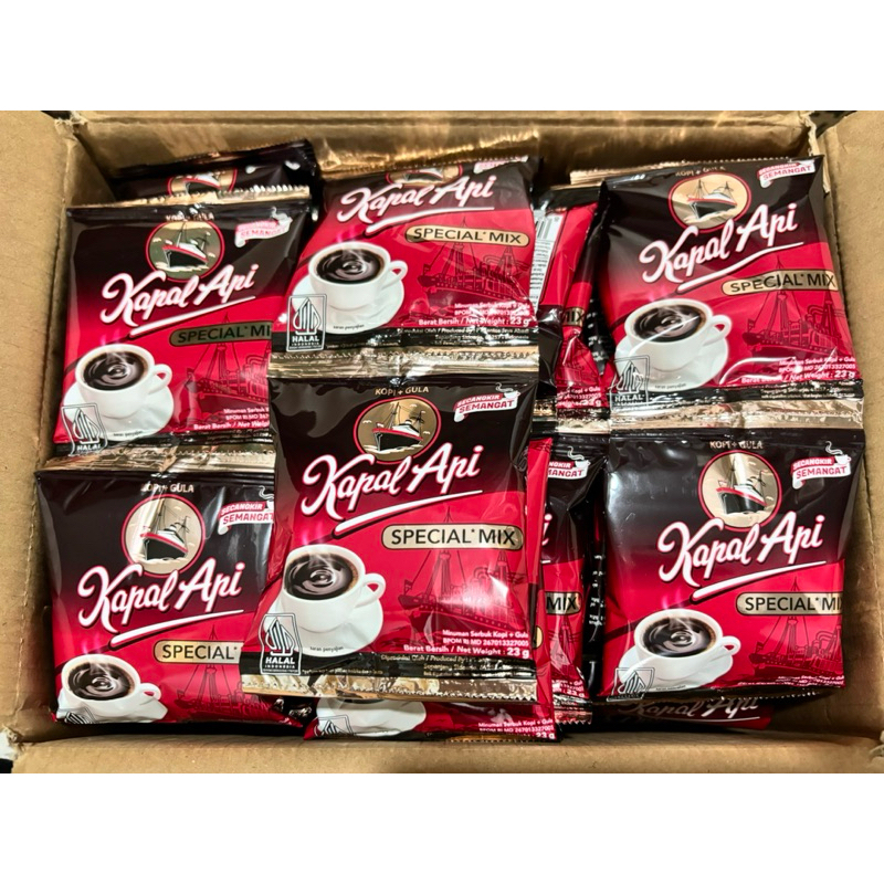 

Kopi Kapal Api Special Mix 23gram (1pcs)