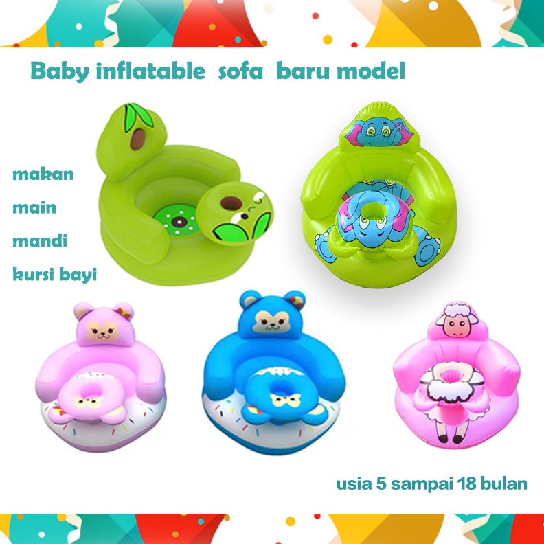 KODE C19O sofa bayi belajar duduk laris tempat duduk bayi sofa bayi  kursi bayi pompa untuk belajar 