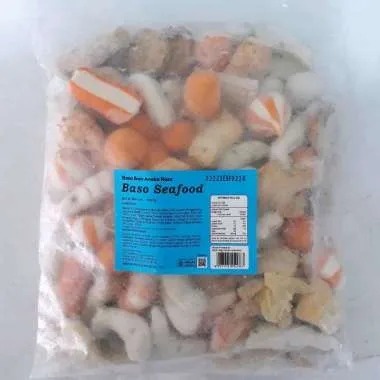 

INDOMINA Aneka Baso Seafood Mix / Seafood Kiloan 1kg ( Steamboat seafood )