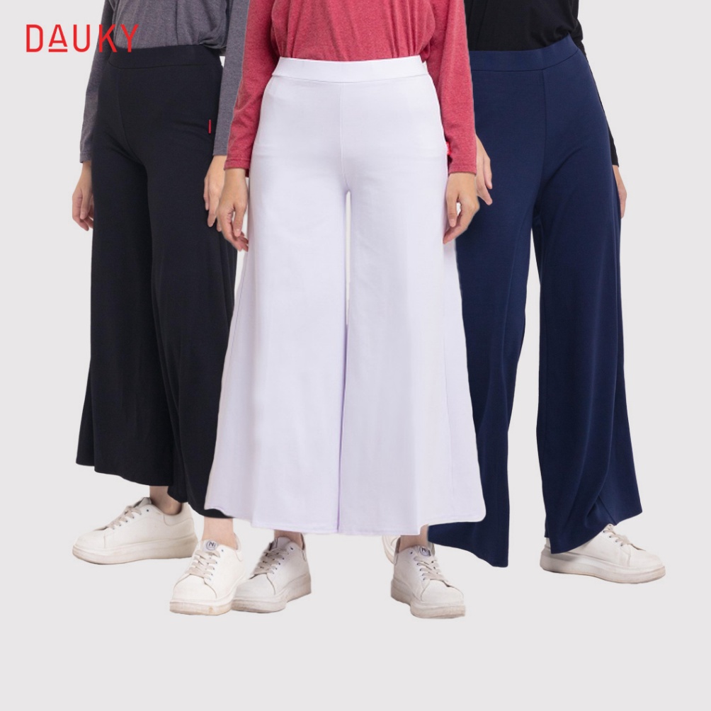 KODE H78I Dauky Celana panjang palazzo Straight Pants