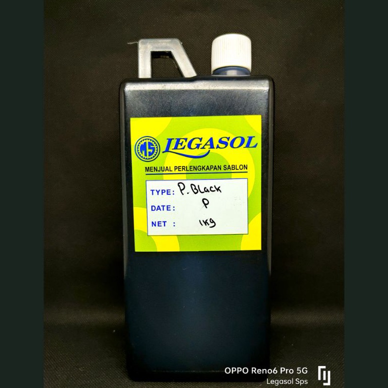 

BiangPigment Black P 1kg Khusus Extender Sablon Cat Air t V4P4