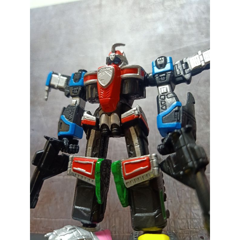 Action Figure Super Sentai Dekaranger SPD Megazord Character Deka Wing Robo Zord