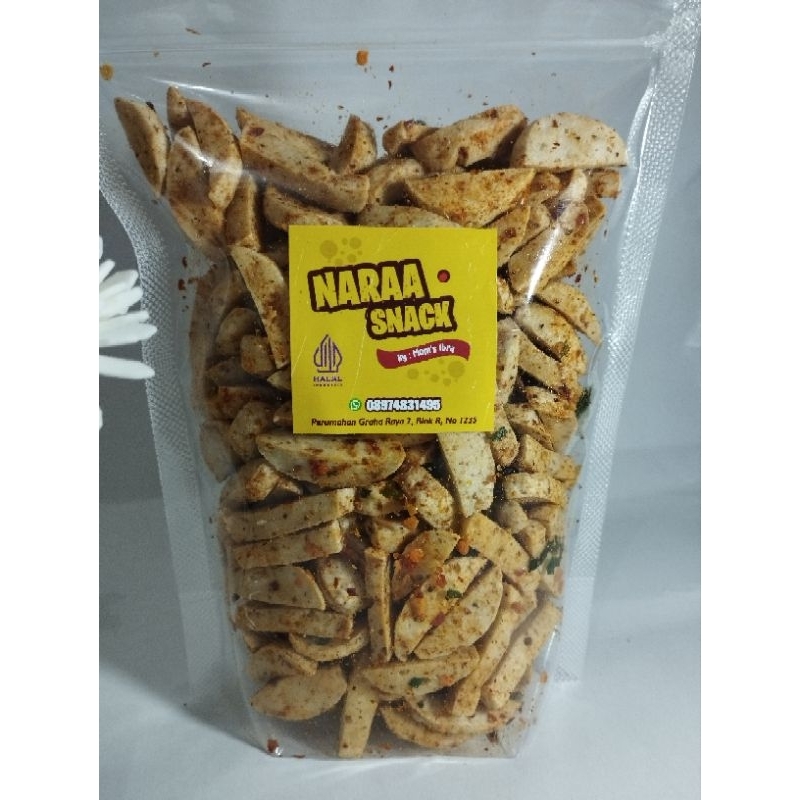 

Basreng pedas gurih Extra daun jeruk 300 gram (Free ongkir bisa COD)