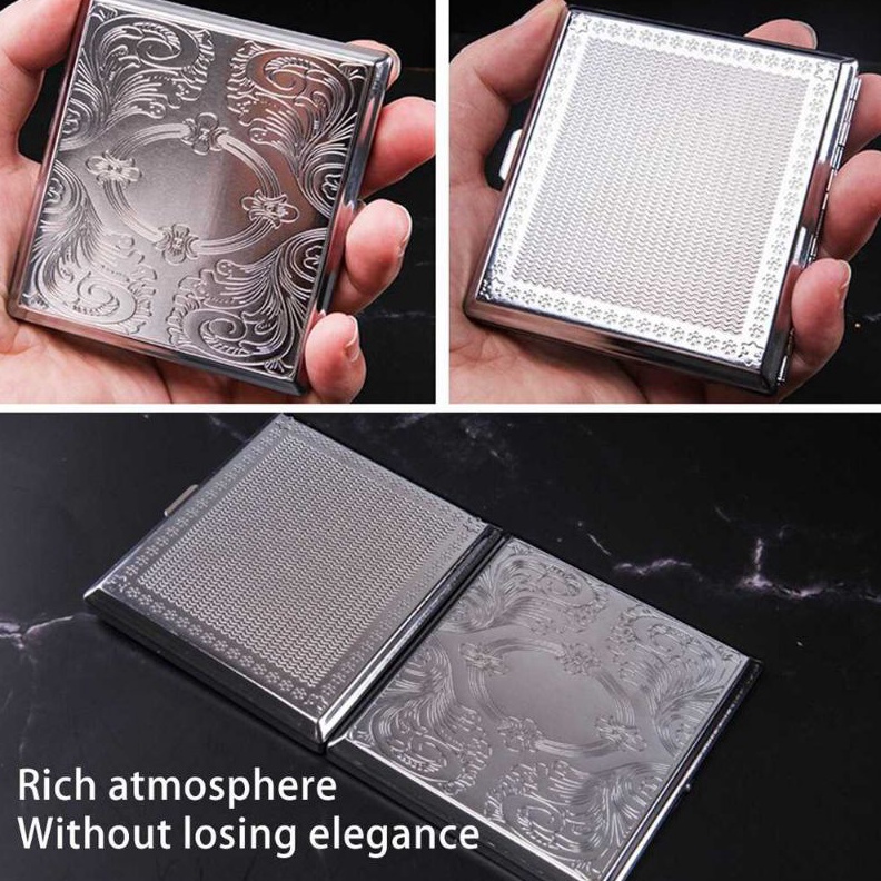 KODE U7P Ophone Kotak Elegan Metal Case 2 Slot  EG581