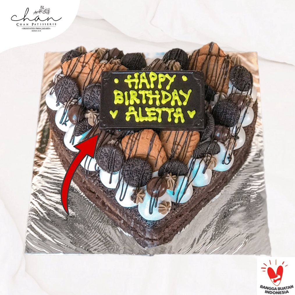 

BERKUALITAS Chocolate Wording