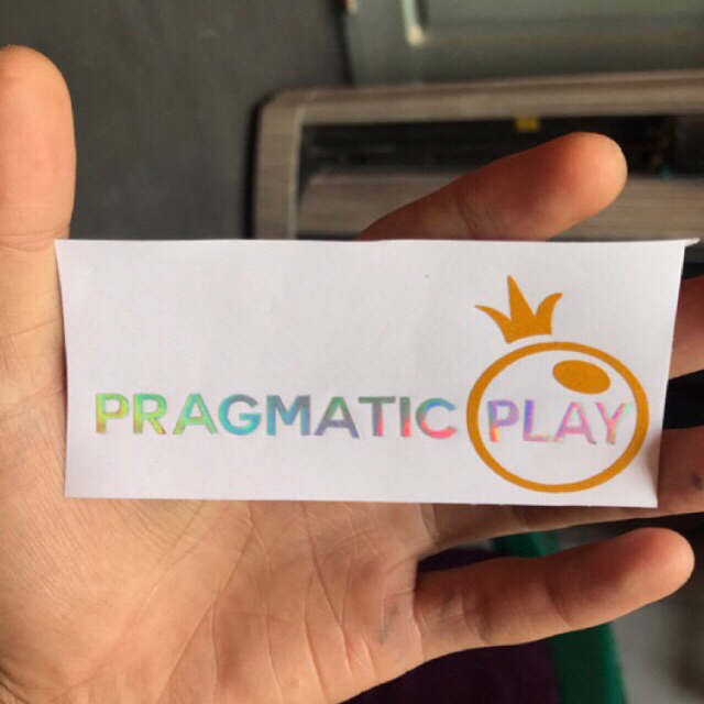STIKER PRAGMATIC PLAY CUTTING STICKER