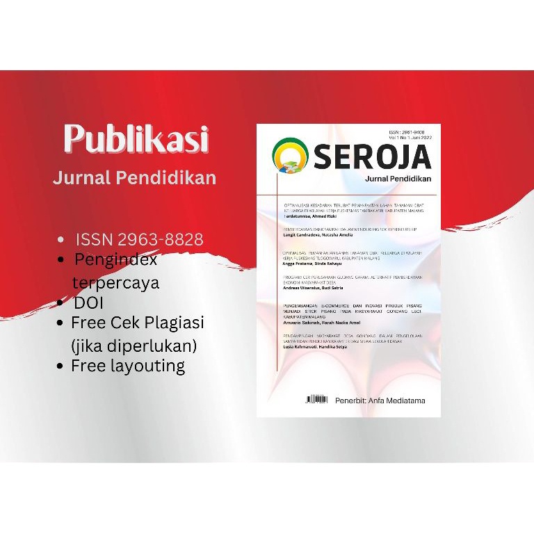 Publikasi Jurnal Nasional Bidang Pendidikan  Publikasi Kajian Jurnal Pendidikan Non Sinta a H6S9