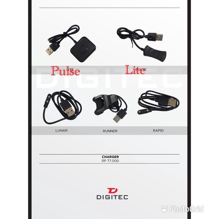 CHARGER DIGITEC AlphaLunarrapidwaveRunner Original KODE S8H9