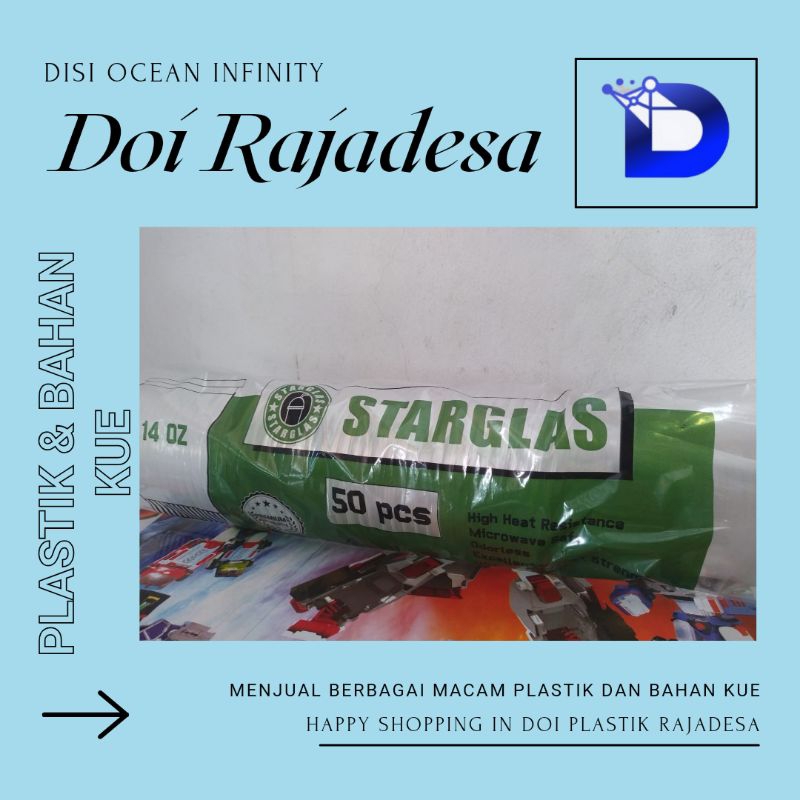 Cup Gelas Starglass Uk. 14 oz