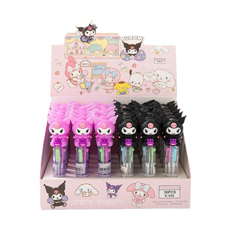 

mini pulpen kuro 6 warna / bolpen lucu alat tulis anak pulpen pulpen lucu