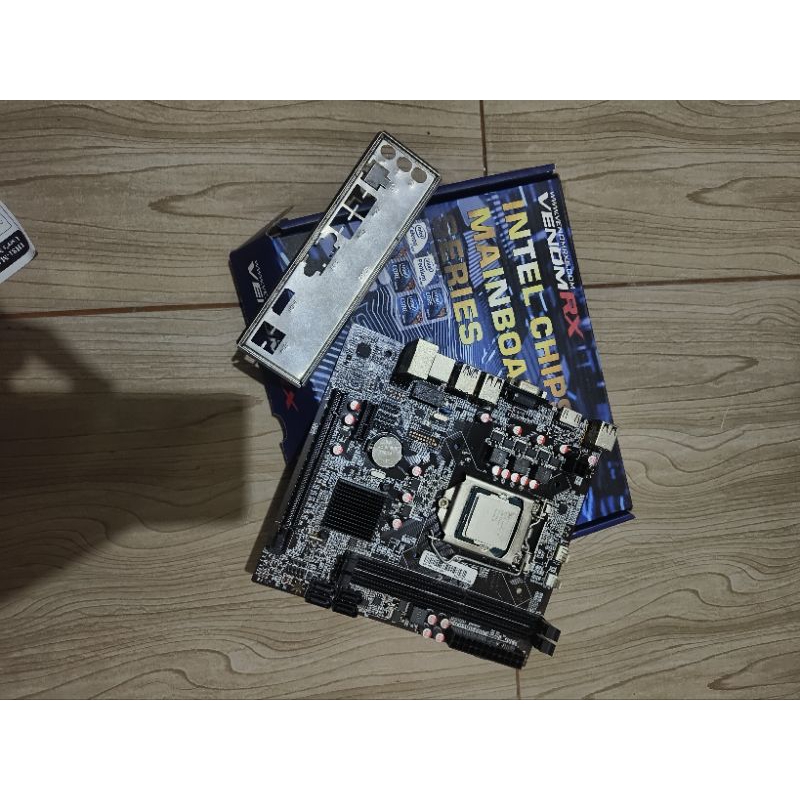 Motherboard venom Rx h81 + Intel core i3-4150