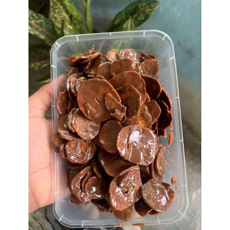 

Keripik pisang lumer (coklat)