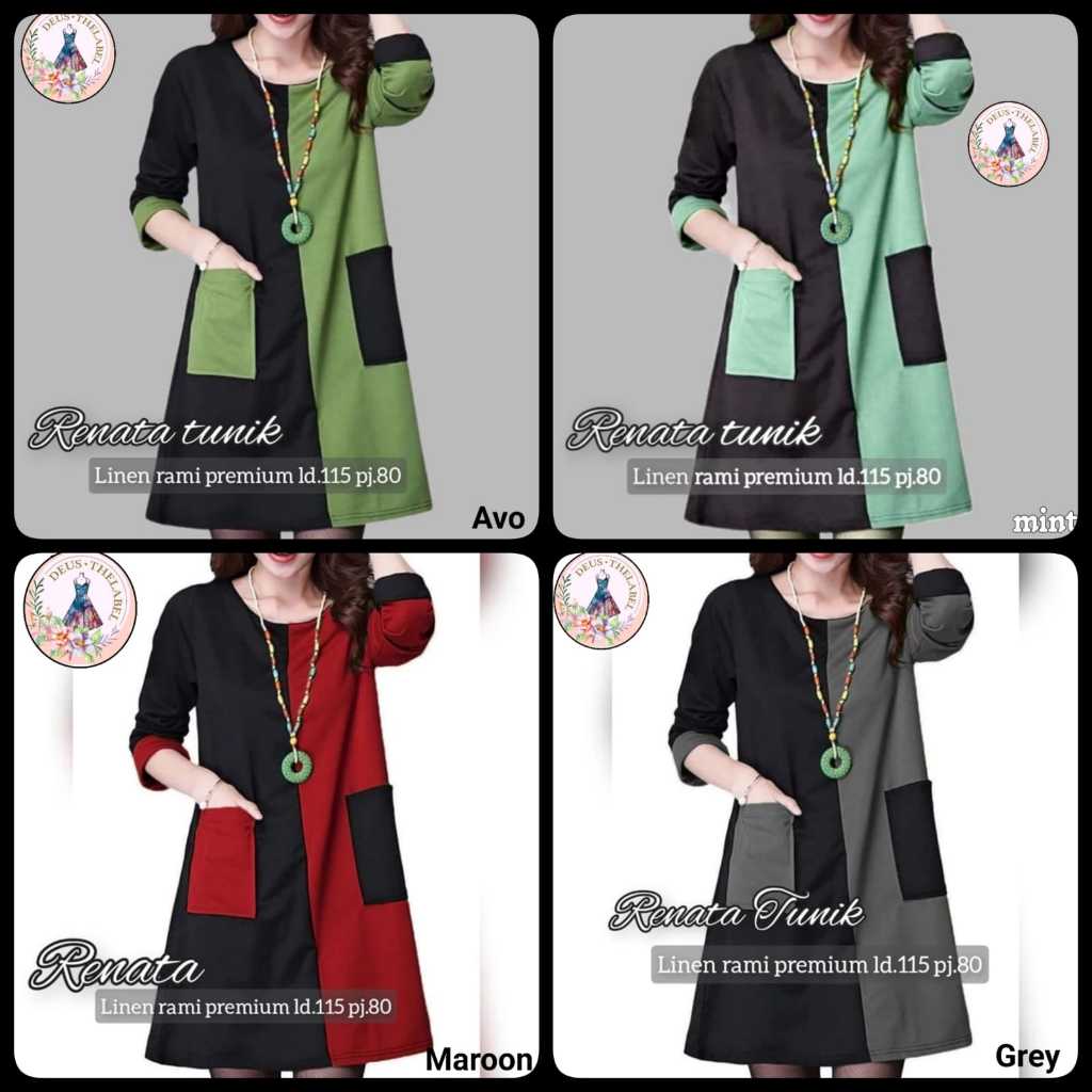 RENATA TUNIK JUMBO [ READY STOCK ]