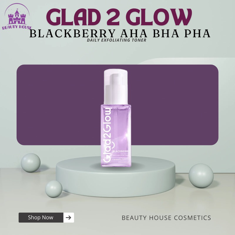Glad2Glow Blackberry Expoliating Toner