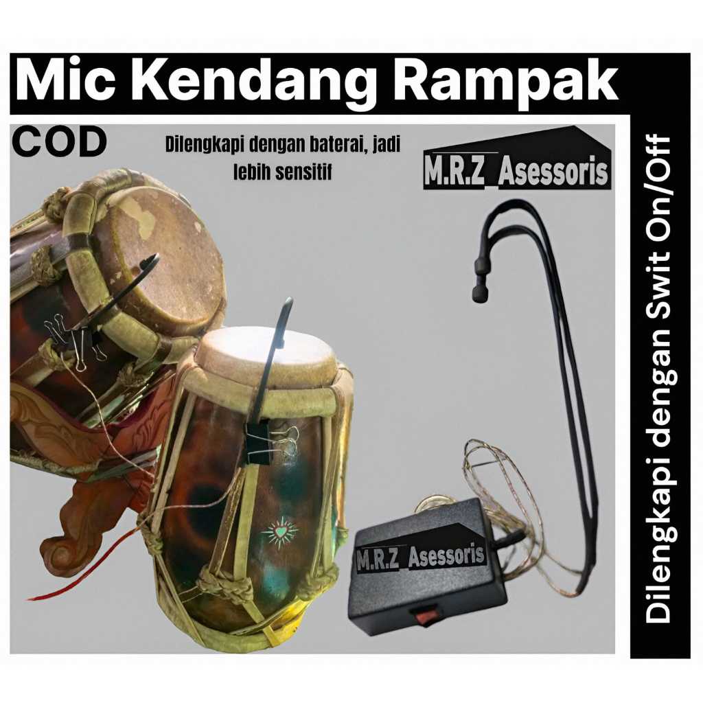 (promo) Mic kendang rampak - mik gendang rampak - mic kendang jaipong