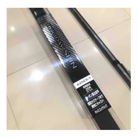 Alat Pancing Kuat Shimano Holiday Spin Telescopic Rod Surf Rock 425 EXT Fishing Joran Pasiran