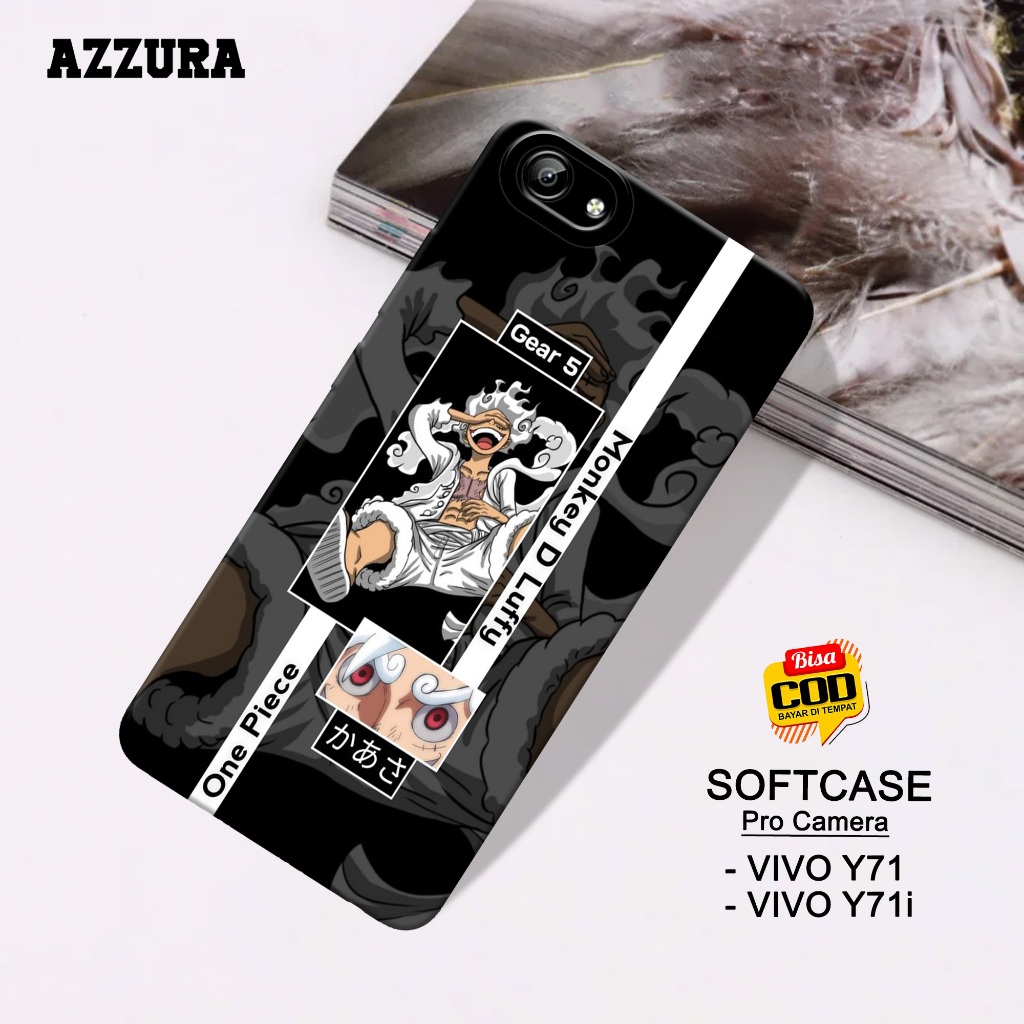 AZZURA - Softcase Vivo Y71 / Y71i Terbaru - Anime Case - Case Vivo Y71 / Y71i Terbaru - Casing Hp Vi