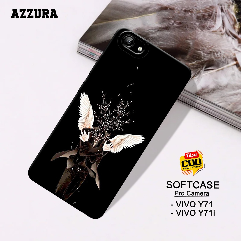 AZZURA - Softcase Vivo Y71 / Y71i Terbaru - Aesthetic Case - Case Vivo Y71 / Y71i Terbaru - Casing H