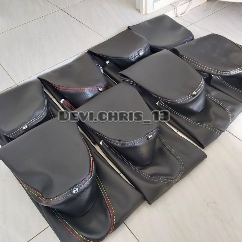 SARUNG JOK MOTOR PCX STANDAR-KULIT JOK PCX BAHAN MBTECH ORIGINAL