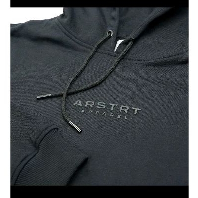 jaket aerostreet hitam  polos
