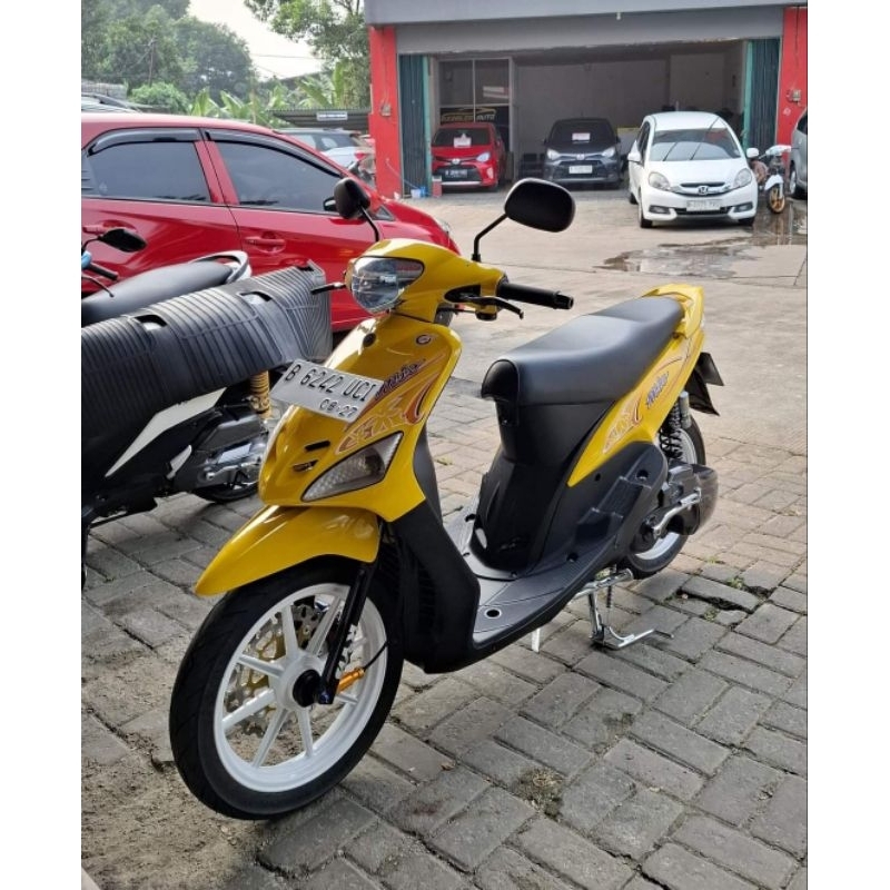 (BAYAR DITEMPAT) Striping Mio Kuning 2005 kuning Sticker lis Decal Standar Ori yamaha mio sporty kun