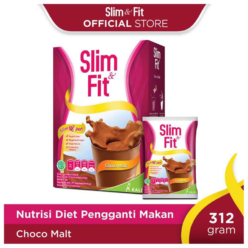 

Susu Slimfit Coklat Diet 1 Box