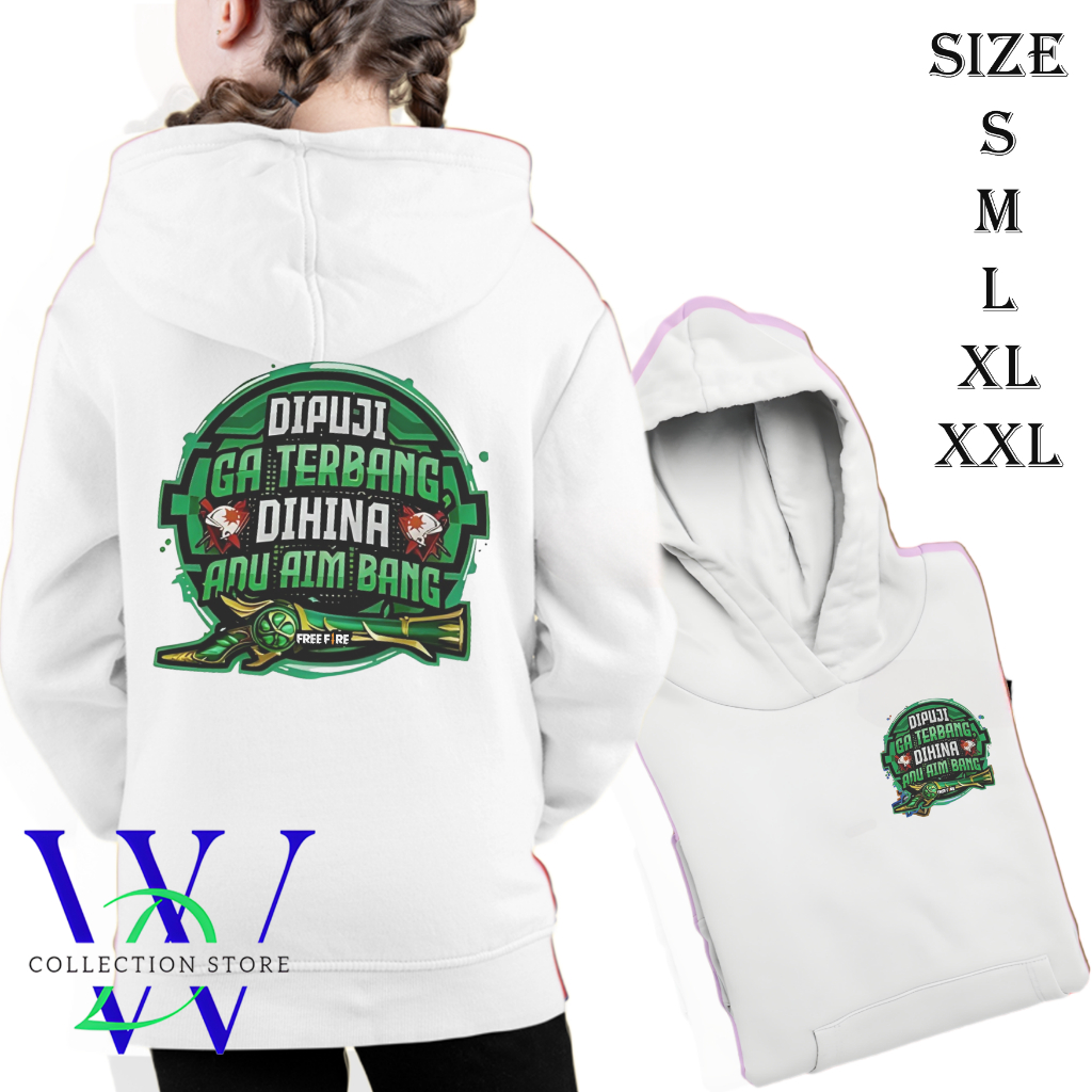 WDC hoodie anak dipuji gak terbang dihina adu aim bang sg emerald