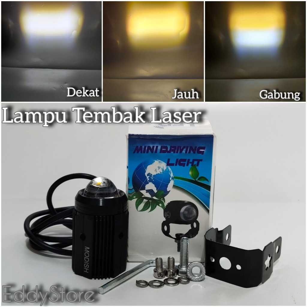 

Modish Lampu Tembak Led Laser High Low Putih Kuning Plus Kipas Dan Waterproof