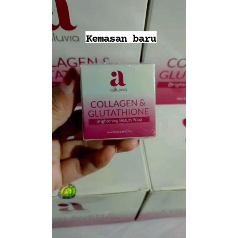 Alluvia Sabun Collagen & Glutathione Original
