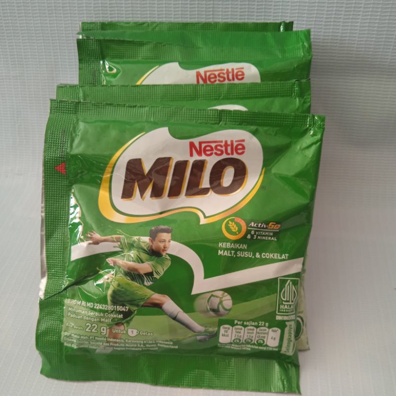 

Milo activ go Nestle 22 gr 10 sachet