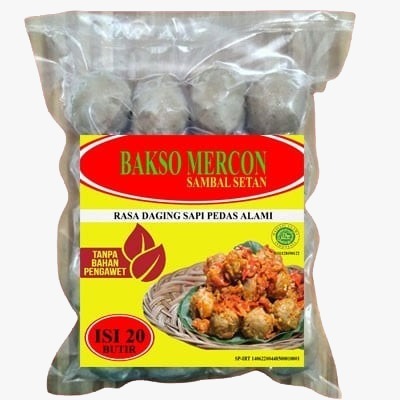 

BASO MERCON HOT PEDAS DAGING SAPI ISI 20