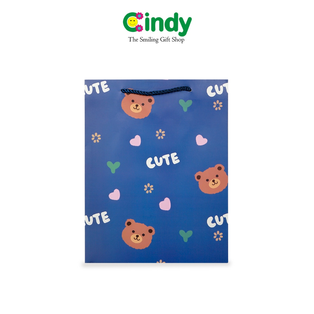 

CINDY Paper Bag Motif Bear size L - CFR0190
