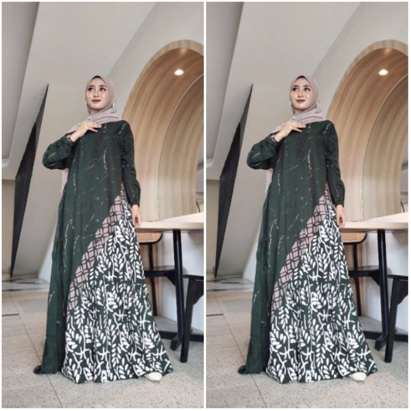 [BISA COD] GAMIS RAYON PREMIUM / GAMIS TIE DYE KEKINIAN / DRESS MUSLIM / BAJU GAMIS / GAMIS BUSUI / 