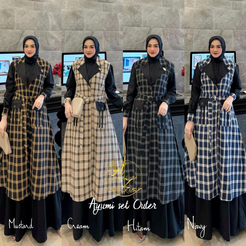 GAMIS WANITA AYUMI SET OUTER VOL.2(FZ)
