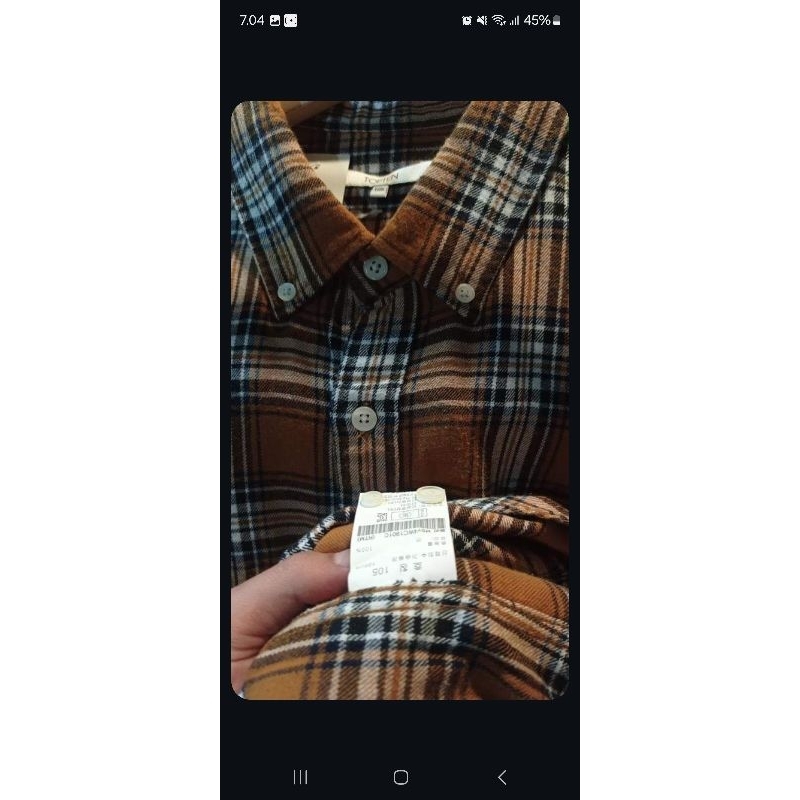 KEMEJA FLANEL TOPTEN