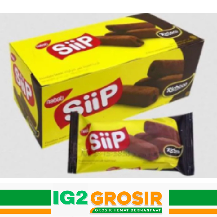 

Siip Coklat 500 1 Dus isi 20 bungkus