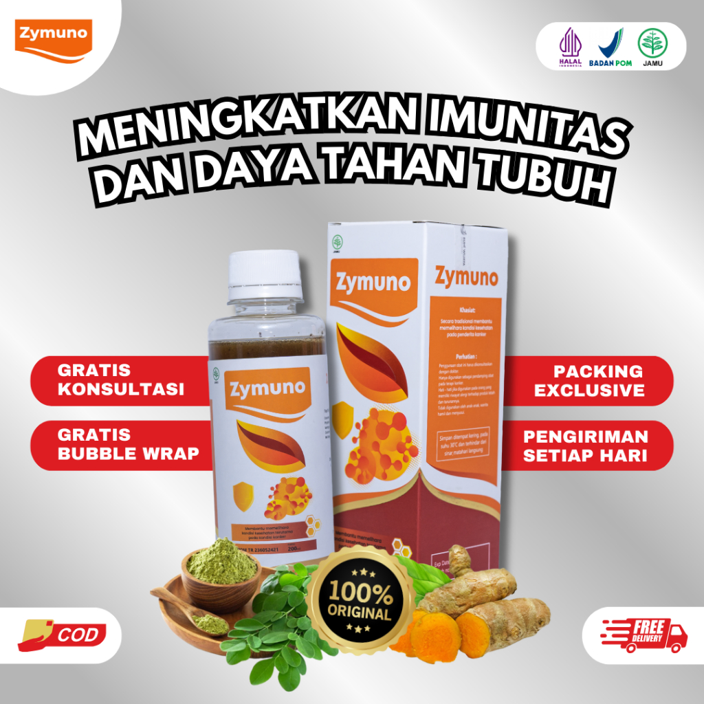 

ZYMUNO - Madu Herbal Untuk Meningkatkan Imunitas Daya Tahan Tubuh