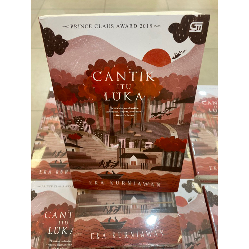 Buku Novel Cantik Itu Luka