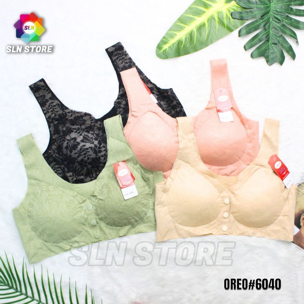BRA MENYUSUI SEAMLESS KANCING DEPAN IMPORT BH IBU HAMIL SUPER SOFT LEMBUT ICE SILK 6040
