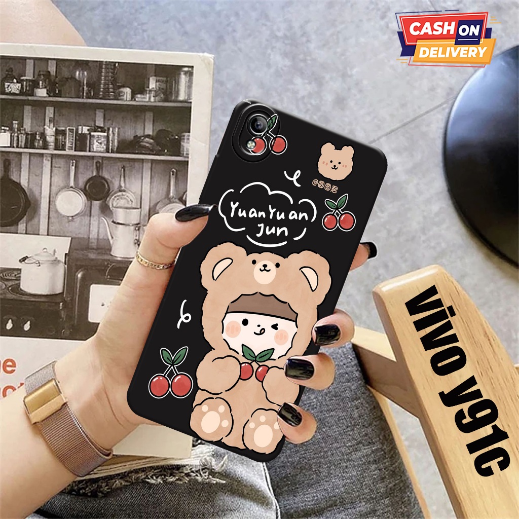 VIVO Y91C  - Softcase VIVO Y91C - Case Pro Camera VIVO Y91C - KARTUN Case - Casing Hp VIVO Y91C - Ca