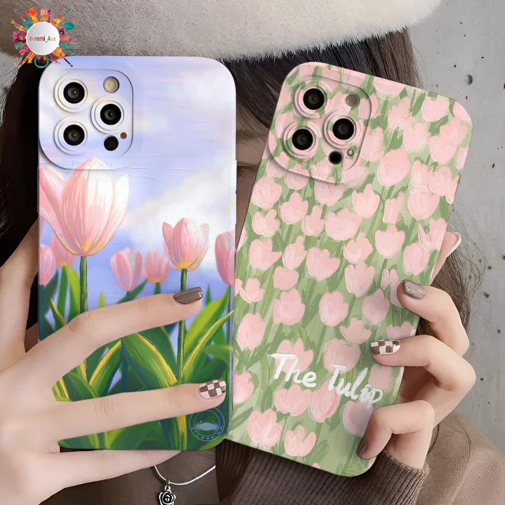 SOFTCASE CASE CASING PROCAMERA CUSTOM THE TULIP UNTUK X XR A03S A03 A04 A15S A16 A16K A17 C12 C15 C2