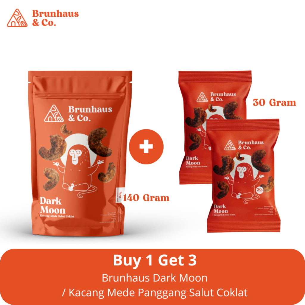 

BUY 1 GET 3 Brunhaus Darkmoon 140gram Gratis Munch Pack 30gram