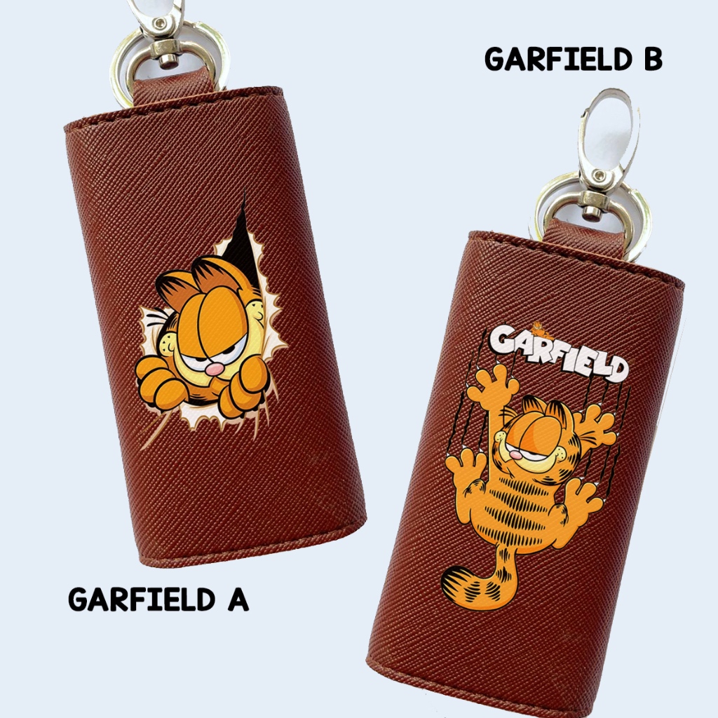 Dompet Kunci STNK Garfield Mobil Motor Keywallet Mobil